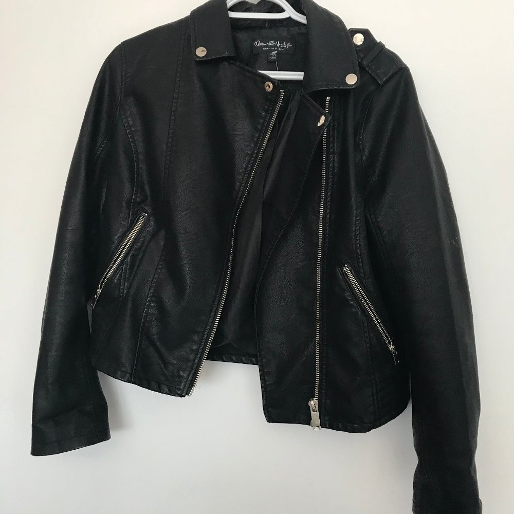Faux Leather Jacket